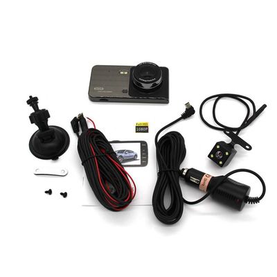 4&quot; Kfz-Bluetooth-Doppelkamera-Dashcam DVR 32GB +128GB