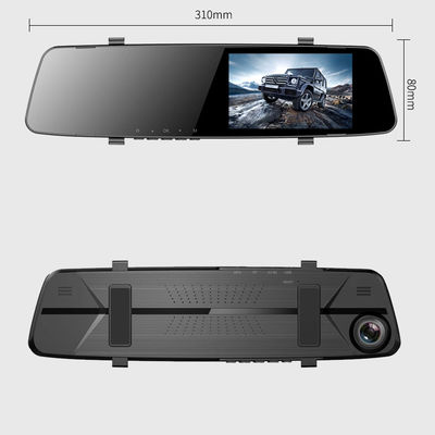 4,5-Zoll-24-Stunden-Spiegel-Dashcam-Recorder Full HD 1080P für Autos