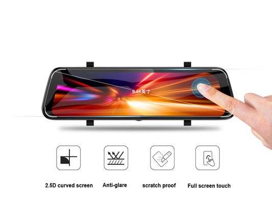 IP57 Wasserdichter Auto-DVR-Kameraspiegelmonitor 1080P HD