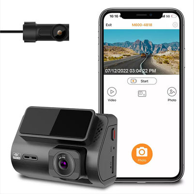 2-Zoll-HD-4K-GPS-Dashcam mit versteckter Front- und Heckkamera Blackbox