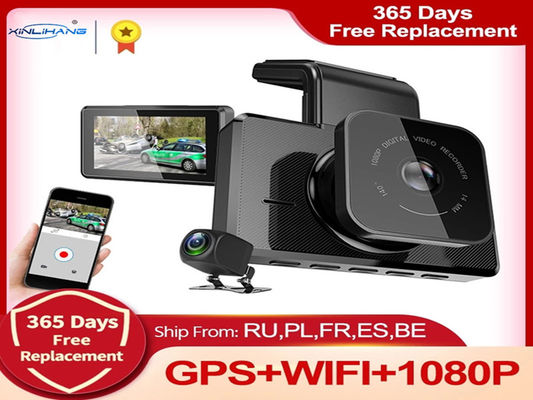 Full HD1080P Autokamera Dashcam mit drahtloser Rückfahrkamera 3 Zoll