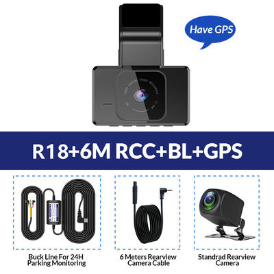 24h ADAS 4g Smart Rückspiegel Auto Recorder Dual Dash Cam GPS DVR Loop Recording