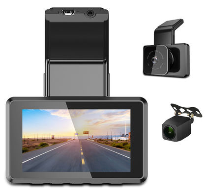 3-Zoll-Full-HD-Live-Stream-Dashcam-Fahrrekorderkamera mit GPS-WLAN