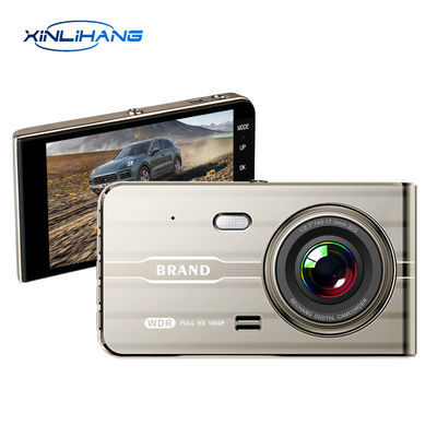4-Zoll-IPS-Bildschirm mit zwei Objektiven, drahtlose Dashboard-Kamera, Sicherheits-Dashcam, Camcorder, Video-Registrator