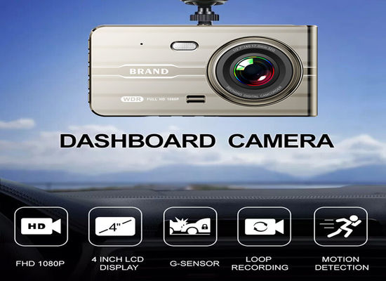 XINLIHANG 24H Fahrzeugvideo Full HD Autorecorder 4&quot; IPS 1080P WDR Autocamcorder