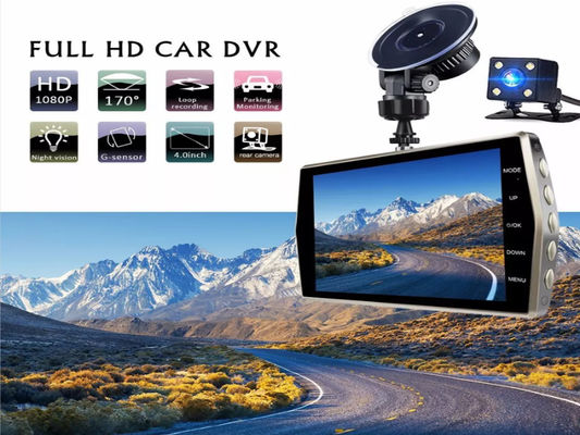 128 GB Fahrzeugbewegungsaktivierte Dashcam Dashboard-Kamera vorne und hinten Blackbox