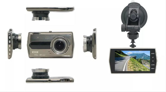 Dual HD 1080P Auto DVR Dash Cam Recorder 4 Zoll IPS-Bildschirm Vorder- und Rückkamera