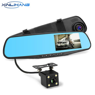 4,3 Zoll Auto DVR Kamera Spiegel Dashcam vorne und hinten 1080p