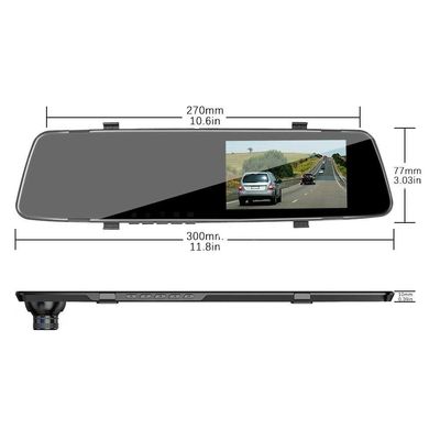 Auto DVR Spiegel Live View Dashcam mit Bewegungserkennung 4,5 Zoll
