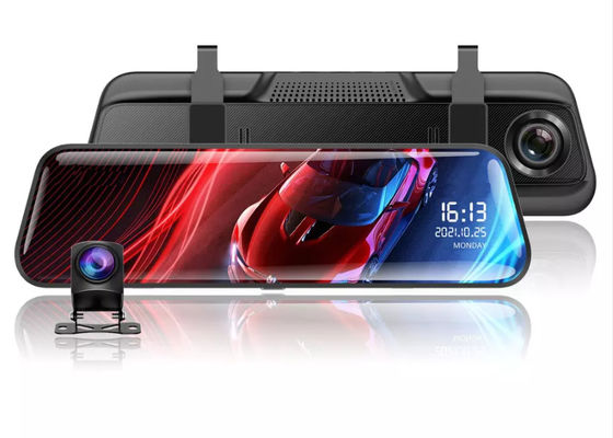 10-Zoll-IPS-2,5-D-4K-GPS-Dashcam-Dash- und Rückfahrkamera-Touchscreen