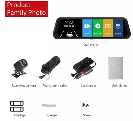 Portable Stream Media Wireless Carplay Android IPS Touchscreen 10 Zoll