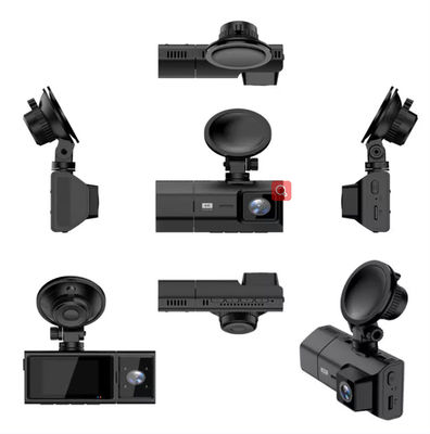 WDR 128 GB 4K GPS Dashcam Am Armaturenbrett montierte Kamera 3 Kanäle