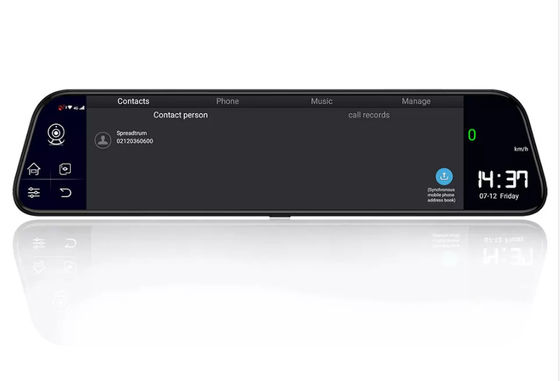 12-Zoll-Touchscreen-4G-Überwachungs-Wireless-Dashboard-Kameras vorne und hinten