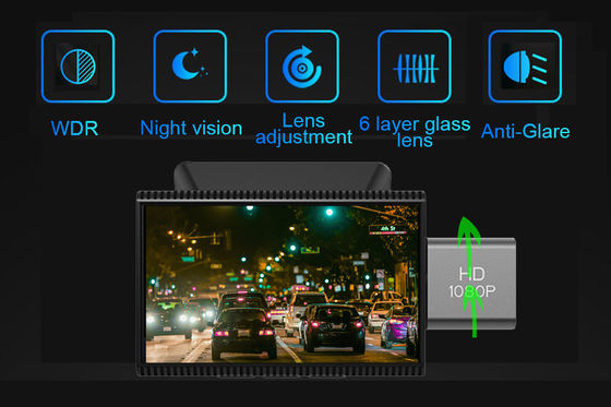 4G Android 8.1 Rückspiegel Auto HD DVR 1080p IPS Touch Streaming Media