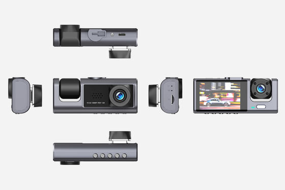 3 Linsen Automotive Auto DVR Kamera Videorecorder HD 1080P vorne hinten innen