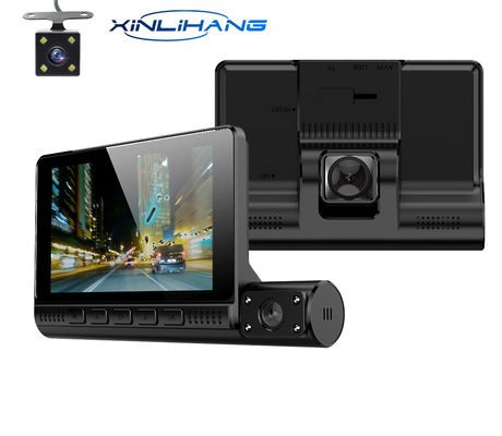 AVI Mini 3 Objektiv Auto DVR Dash Cam Recorder HD 4 Zoll GC2053 Sensor