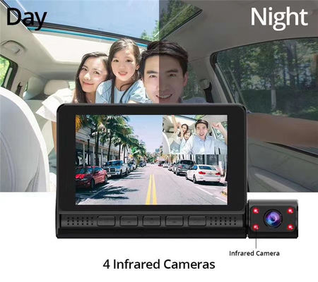 FHD Digital Camcorder Auto DVR 1080p GPS Touchscreen Android DVR Dashcam
