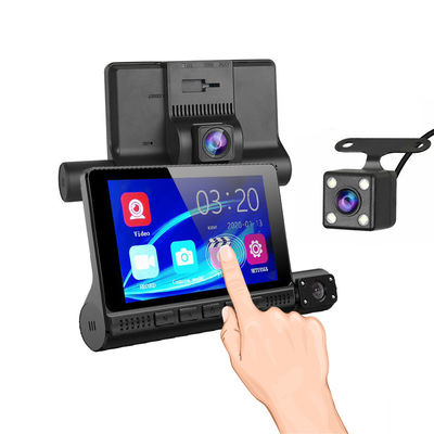 4-Zoll-Touchscreen-Wireless-Dashboard-Kamera-Dashboard-DVR-System GSensor-Bewegungserkennung