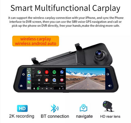 Bluetooth Android Wireless Carplay Dashboard Dashcam GPS-Navigation