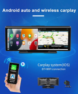 1440P 10,26 Zoll tragbares Touch-Carplay-Dashboard 2,5K-Video-Loop-Aufnahme