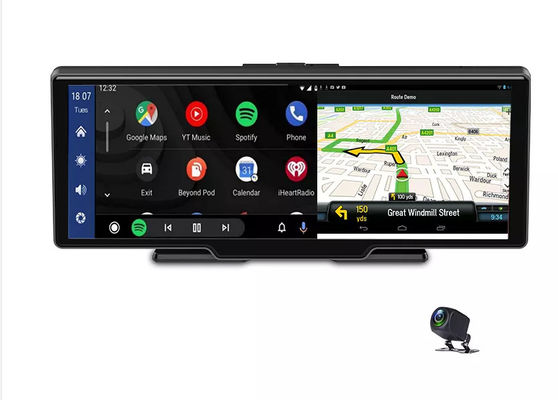 10&quot; AHD1080P Rearview Wifi Car Play Dashboard Media Player GPS-Navigation