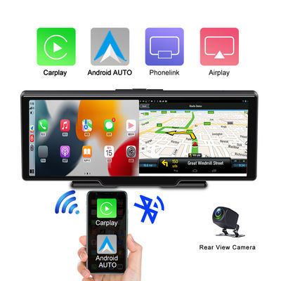 10&quot; AHD1080P Rearview Wifi Car Play Dashboard Media Player GPS-Navigation