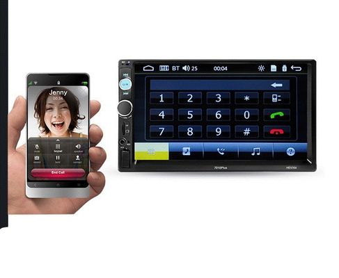 Universal Motion Activated Dashcam Navigator 7,0 Zoll Ips-Bildschirm Auto DVR FM DVD-Player