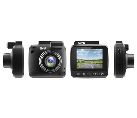 Nocken-Doppelder linsen-4K UHD G-Sensor-Bewegungs-Entdeckung des Schlag-70mi Aufnahme-Auto-der Kamera-DVR der Nachtsicht-WDR eingebaute GPS Wi-Fi