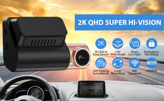 Auto-Black-Box-LCD-4K-GPS-Dashcam mit WIFI-GPS-Videorecorder