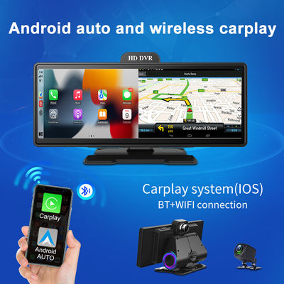 4K Android Auto ADAS WiFi Dash Cam AUX FM GPS 10,26&quot; Auto DVR CarPlay